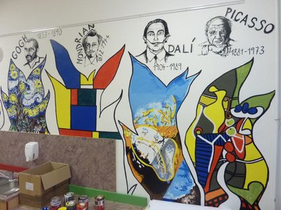 Dalí, Gogh a Picasso na Mendelce!