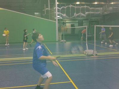 Badminton - zimní stadion Stars 5.2. 2014