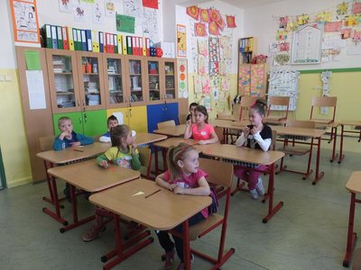 Budoucí prvňáčci chodili do školy