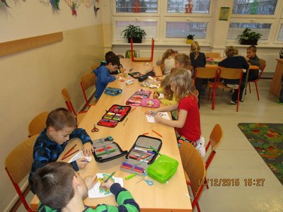 Celodružinový projet - rok ve školní družině- Vánoce