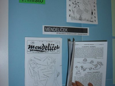 Mendelíček nejlepší v kraji