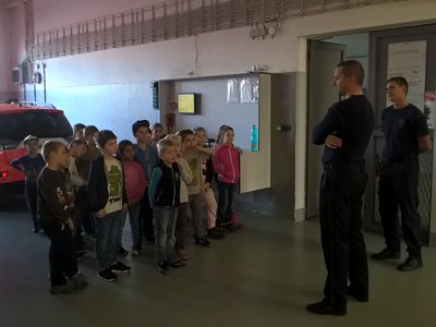 Návštěva HZS Karviná.