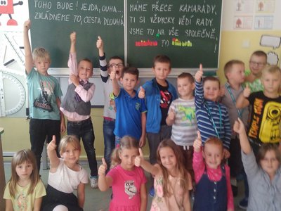 První školní den 3.9.2018
