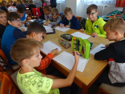 Škola v přírodě na Bílé  4. den