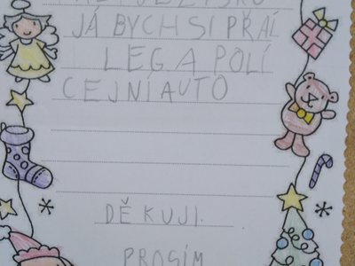 Děti psaly Ježíškovi.