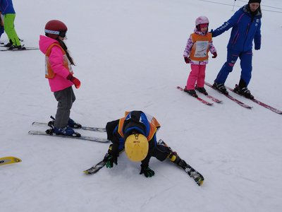 1.den lyžování