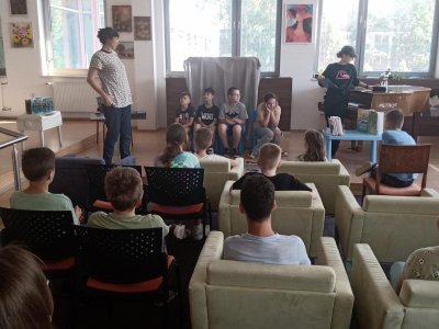 Scénické čtení v literární kavárně