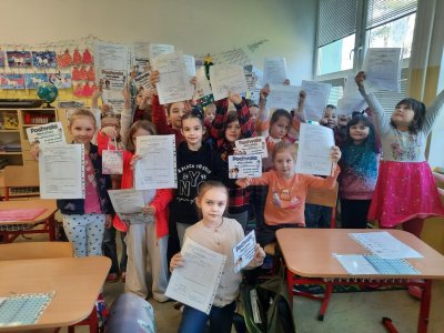 Pololetní vysvědčení:)