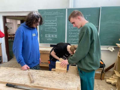 Náštěva Střední školy techniky a služeb v Karviné