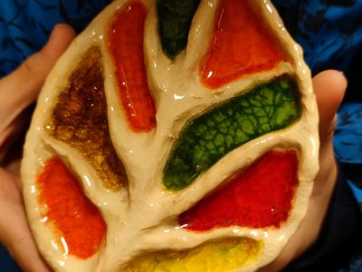 Glazujeme listy a misky