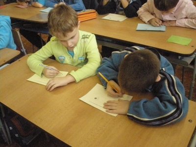 Naše první vysvědčení 