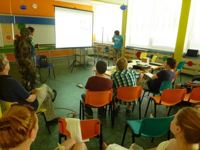Deváťáci prezentovali své absolventské práce