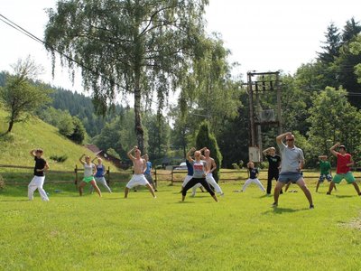 Soustředění karate - Soláň 2012