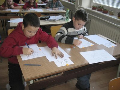 Kreslení pravou mozkovou hemisférou