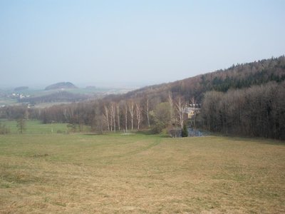 Obrázek 100459 Krásné jarní výhledy do údolí Zlatých Hor