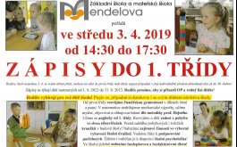 Zápisy do 1. třídy