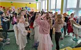 Titulní obrázek k příspěvku Družinová párty v maskách