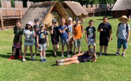 Titulní obrázek k příspěvku Třeťáci na výletě v Archeoparku