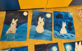 Titulní obrázek k příspěvku Králíček v zimě