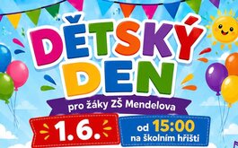 Titulní obrázek k příspěvku Dětský den na Mendelce