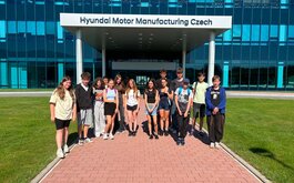 Titulní obrázek k příspěvku Exkurze do automobilky Hundai