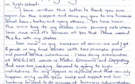Dopis od Daniela z Ugandy